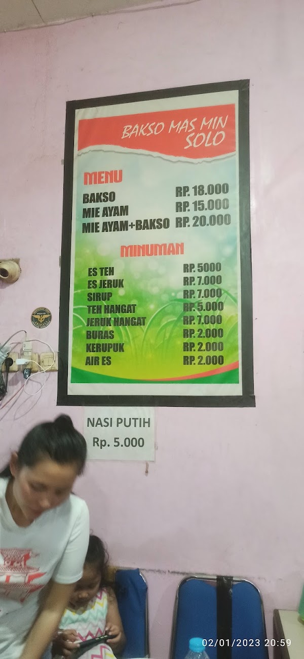 Bakso Solo Mas No